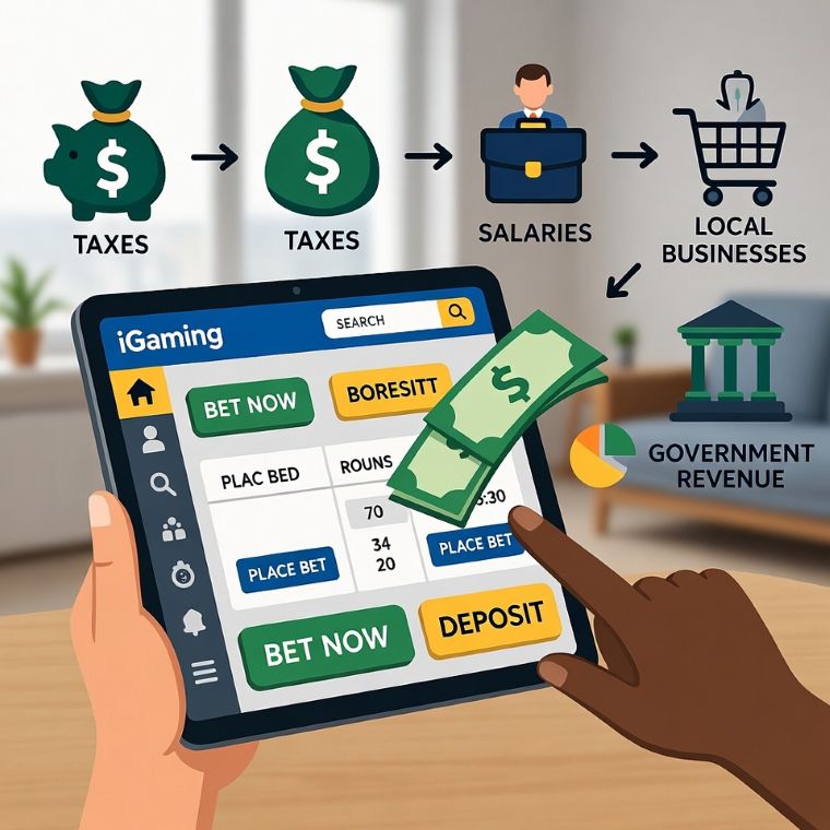 online betting to taxes and local businesses